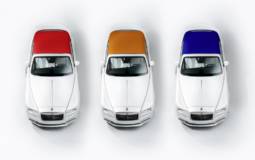 Rolls Royce Dawn inspired by fashion makes an appearance