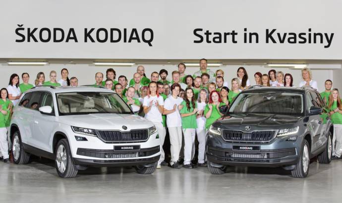Skoda Kodiaq enters production in Kvasiny