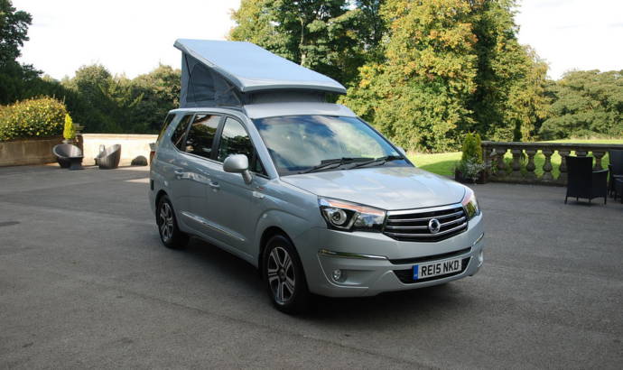 SsangYong Turismo Tourist Camper - Official pictures and details