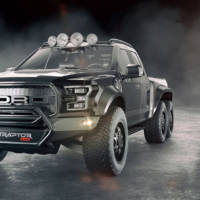 This is the upcoming Hennessey VelociRaptor 6X6