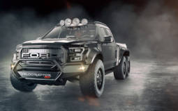 This is the upcoming Hennessey VelociRaptor 6X6