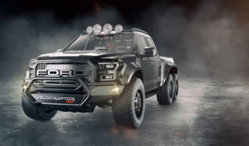 This is the upcoming Hennessey VelociRaptor 6X6