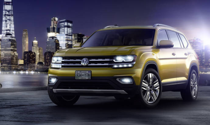Volkswagen Atlas official pictures and details