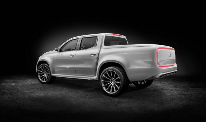 Mercedes-Benz X-Class Pickup Concept - Official pictures and details