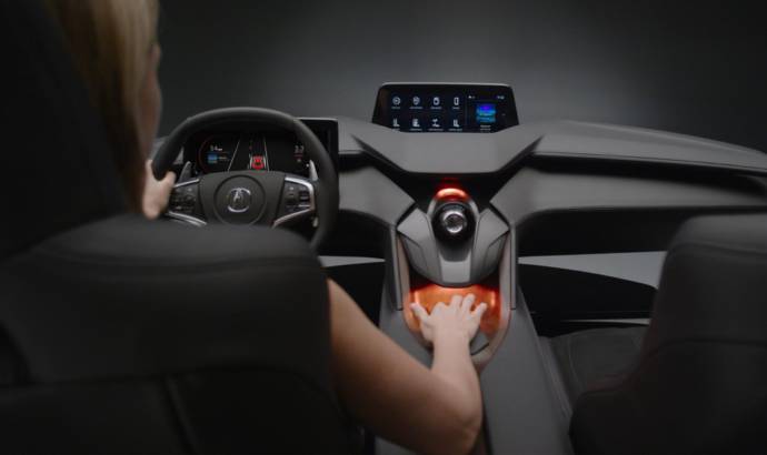 2017 Acura Precision Cockpit showed in Los Angeles