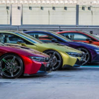 Colorful BMW i8s - Feel the rainbow, taste the rainbow