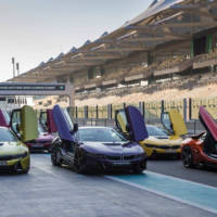 Colorful BMW i8s - Feel the rainbow, taste the rainbow