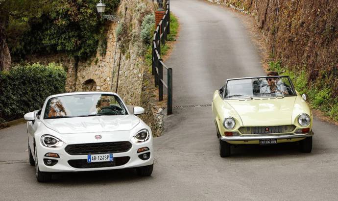 Fiat 124 Spider celebrates its 50 years anniversary