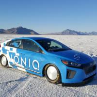 Hyundai Ioniq set new world record speed for a hybrid