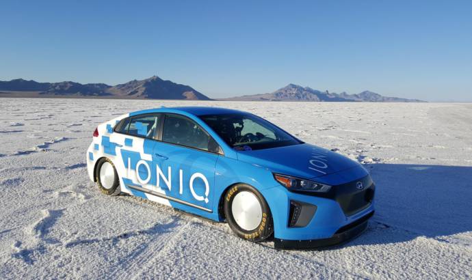 Hyundai Ioniq set new world record speed for a hybrid