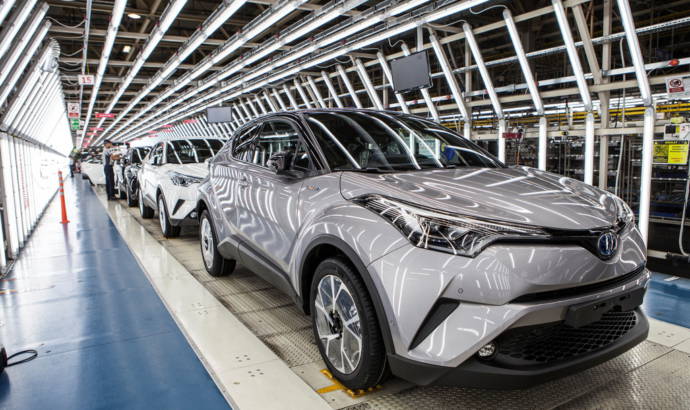 Toyota C-HR hits the production line in Turkey
