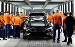 Volvo opens plant in China for S90 production