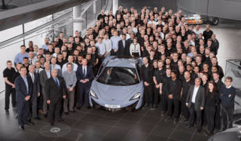 10.000 cars produced by McLaren