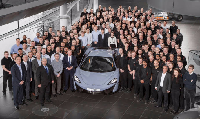 10.000 cars produced by McLaren