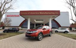 2017 Honda CR-V production starts in Ohio