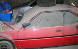 A BMW M1 was found in a barn