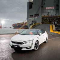 Honda Clarity Fuel Cell arrives in Europe