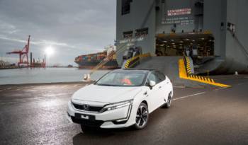 Honda Clarity Fuel Cell arrives in Europe