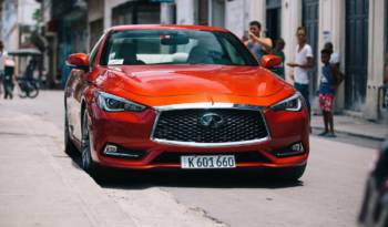 Infiniti, first registered US vehicle in Cuba