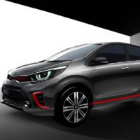 Kia Picanto teased ahead of its debut