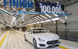 Maserati builds its 100.000th car in Giovanni Agnelli plant