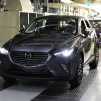 Mazda CX-3 enters production in Hofu plant
