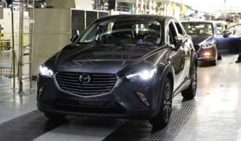 Mazda CX-3 enters production in Hofu plant