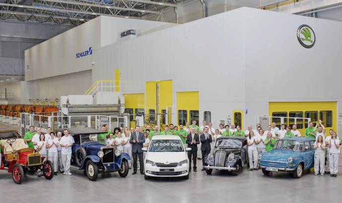 Skoda produces 19 millionth car