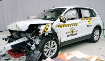 Volkswagen Tiguan named safest vehicle in its class by EuroNCAP