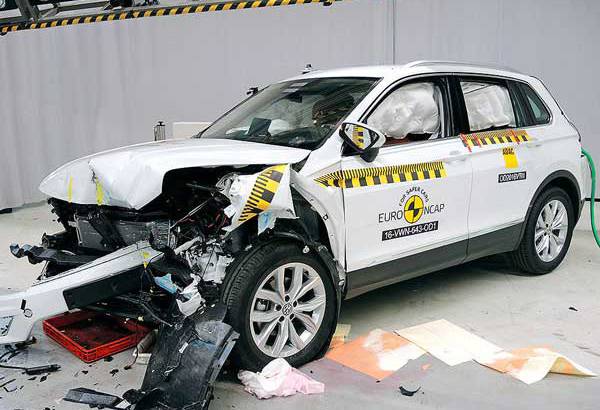 Volkswagen Tiguan named safest vehicle in its class by EuroNCAP