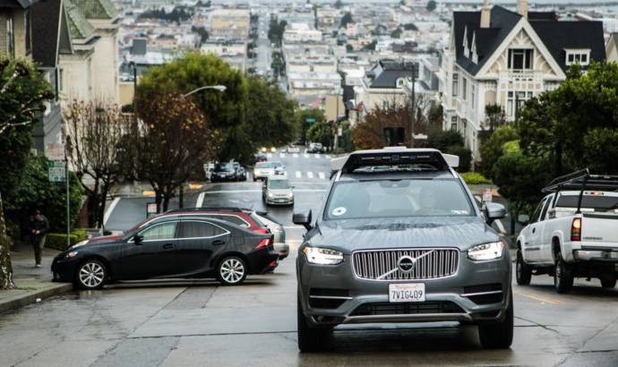 Volvo delivers autonomous XC90 cars to Uber