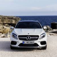 2017 Mercedes-Benz GLA facelift - Official pictures and details