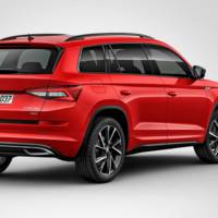 2017 Skoda Kodiaq Sportline is here. I will wait the RS