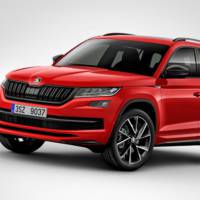 2017 Skoda Kodiaq Sportline is here. I will wait the RS