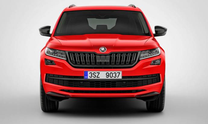 2017 Skoda Kodiaq Sportline is here. I will wait the RS