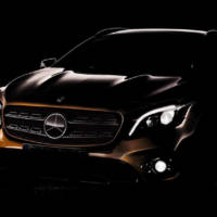 2018 Mercedes-Benz GLA facelift - First teaser picture