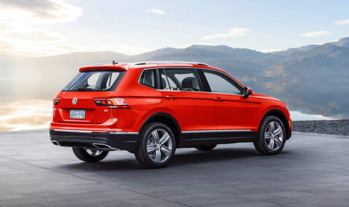 2018 Volkswagen Tiguan long-wheelbase unveiled in the US