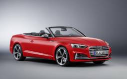 Audi A5 and S5 Cabriolet will be introduced at NAIAS