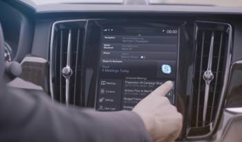 Volvo introduces Skype app for XC90, S90 and V90