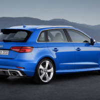 2017 Audi RS3 Sportback facelift is here