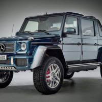 2017 Mercedes-Maybach G650 Landaulet is here. 630 HP and S-Class seats
