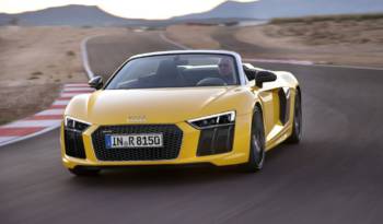 Audi R8 V10 Spyder introduced in US