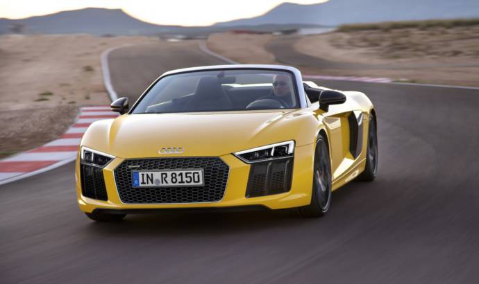 Audi R8 V10 Spyder introduced in US