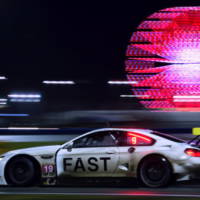 BMW M6 GTLM Art Car finishes Daytona 24hours race