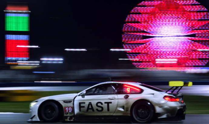 BMW M6 GTLM Art Car finishes Daytona 24hours race