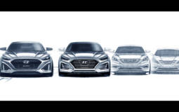 Hyundai Sonata facelift - First design sketches