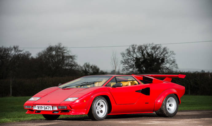 Record setting Lamborghini Countach to be auctioned