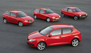 Seat Ibiza reaches three decades since first launch