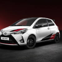 Toyota Yaris GRMN is the name of the Japanese supermini hothatch