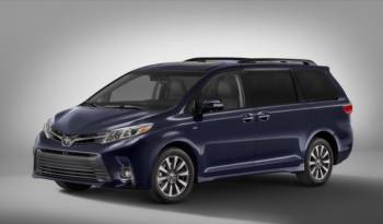 2018 Toyota Sienna to be unveiled in New York